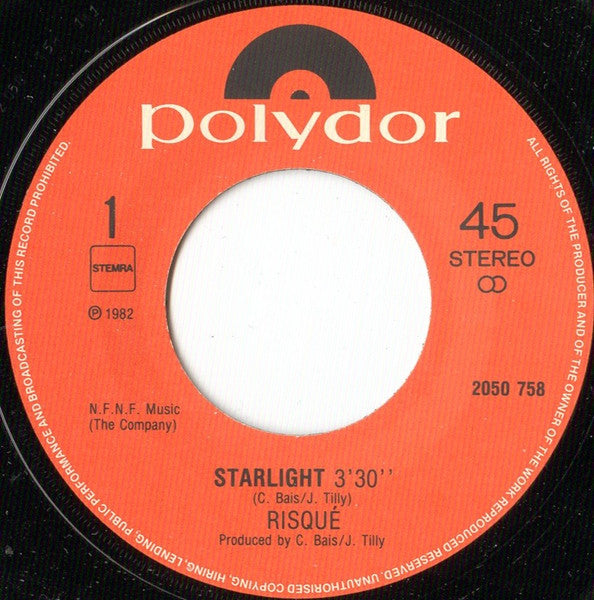 Risqué - Starlight Vinyl Singles