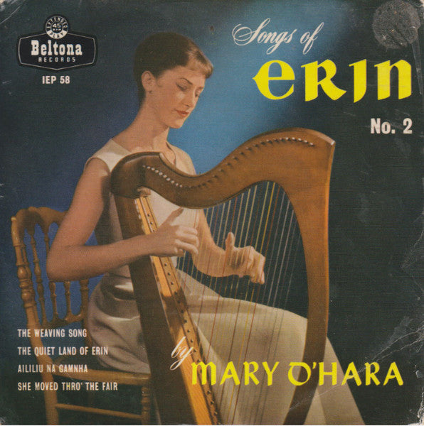 Mary O'Hara - Songs Of Erin No. 2 Vinyl Singles EP