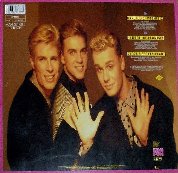 Big Fun - Handful Of Promises (Maxi-Single) (B-Keus) Maxi-Singles Vinyl Goed / Hoes Redelijk