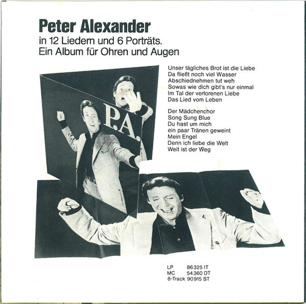Peter Alexander - Pedro (Mandolinen Um Mitternacht) Vinyl Singles Vinyl Very Good (VG) <br> Hoes Good Plus (G+)
