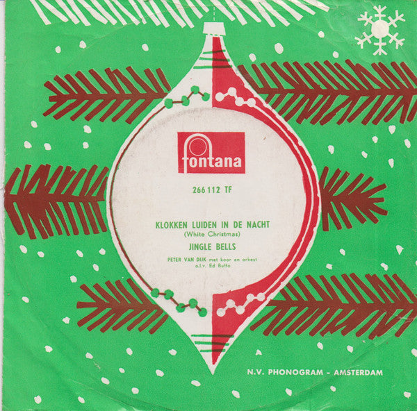 Peter van Dijk - Klokken Luiden In De Nacht Vinyl Singles Vinyl Very Good (VG) <br> Hoes Good Plus (G+)