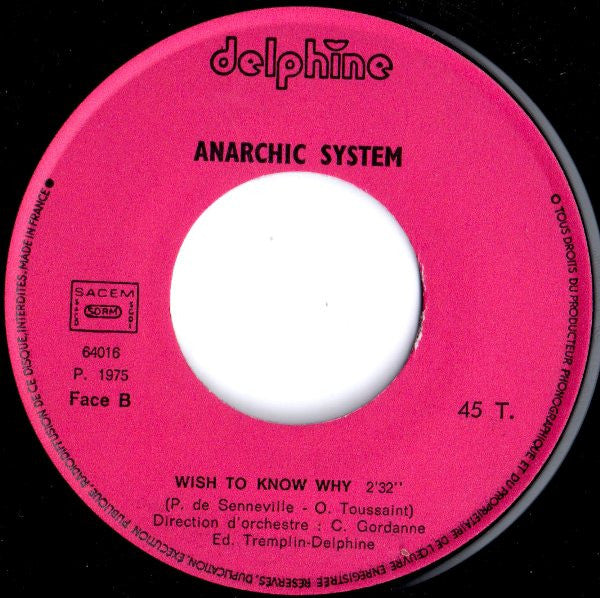 Anarchic System - Generation Vinyl Singles