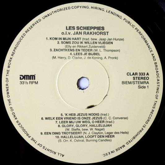 Les Scheppies - Met fleurige noten (LP)