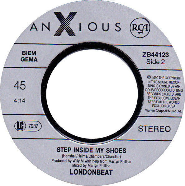 Londonbeat - No Woman No Cry 16146 Vinyl Singles Vinyl Very Good (VG) <br> Hoes Good Plus (G+)