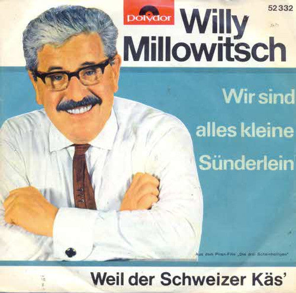 Willy Millowitsch - 's War Immer So Vinyl Singles Vinyl Very Good (VG) <br> Hoes Good Plus (G+)