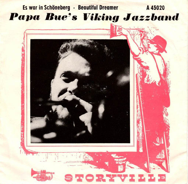 Papa Bue's Viking Jazzband - Es war im Schöneberg Vinyl Singles Vinyl Very Good (VG) <br> Hoes Good Plus (G+)