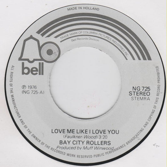 Bay City Rollers - Love Me Like I Love You