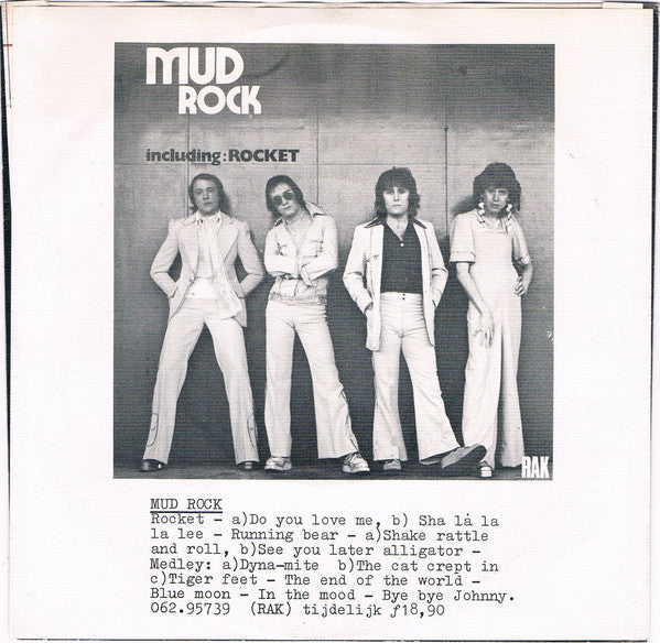 Mud - The Secrets That You Keep Vinyl Singles Vinyl (VG) <br> Hoes (G+)