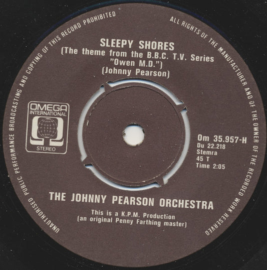 Johnny Pearson Orchestra - Sleepy Shores