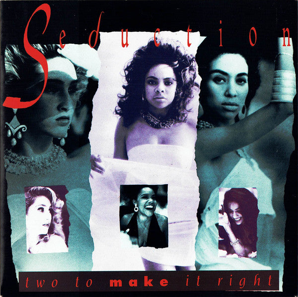 Seduction - Two To Make It Right Vinyl Singles Vinyl Very Good (VG) <br> Hoes Good Plus (G+)