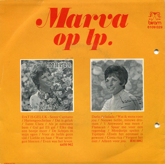 Marva - In Je Armen 27939 Vinyl Singles Vinyl Zeer Goed / Hoesje Goed "VINYLSINGLES.NL"