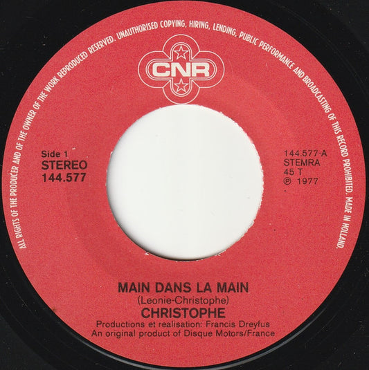 Christophe - Main Dans La Main