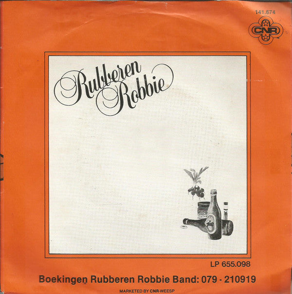 Rubberen Robbie - Twee Mobiele Ogen Die Keken De Kraker Aan Vinyl Singles Vinyl Very Good (VG) <br> Hoes Good Plus (G+)