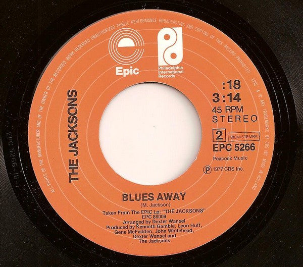 Jacksons - Show You The Way To Go 25566 Vinyl Singles Vinyl Very Good (VG) <br> Hoes Good Plus (G+)
