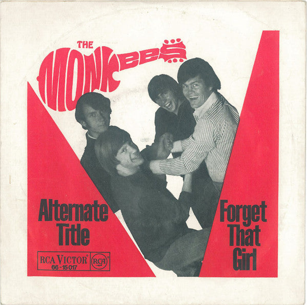 Monkees - Alternate Title Vinyl Singles Vinyl Very Good (VG) <br> Hoes Good Plus (G+)