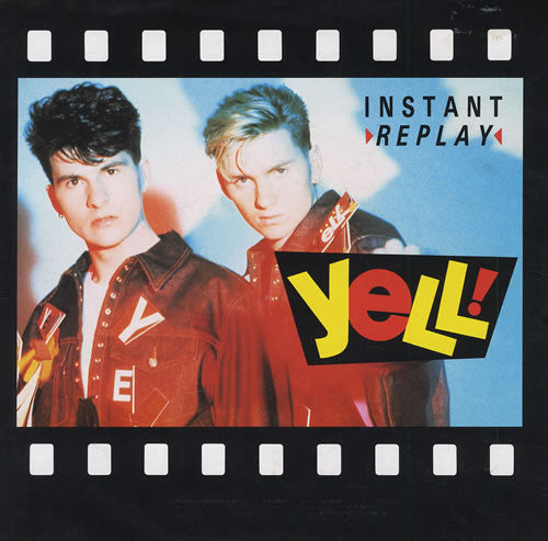 Yell! - Instant Replay Vinyl Singles Vinyl Very Good (VG) <br> Hoes Good Plus (G+)