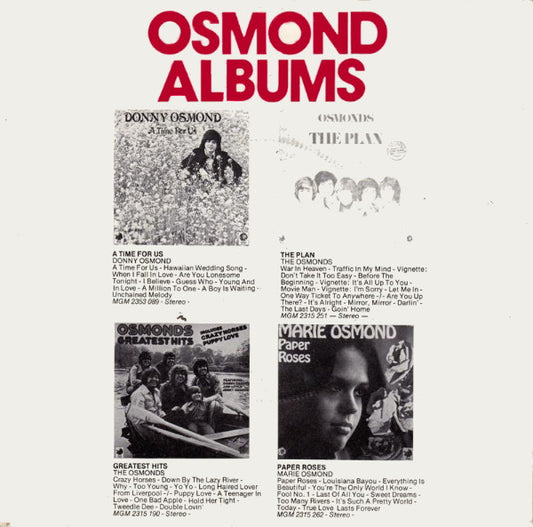 Donny Osmond - Hawaiian Wedding Song 33667