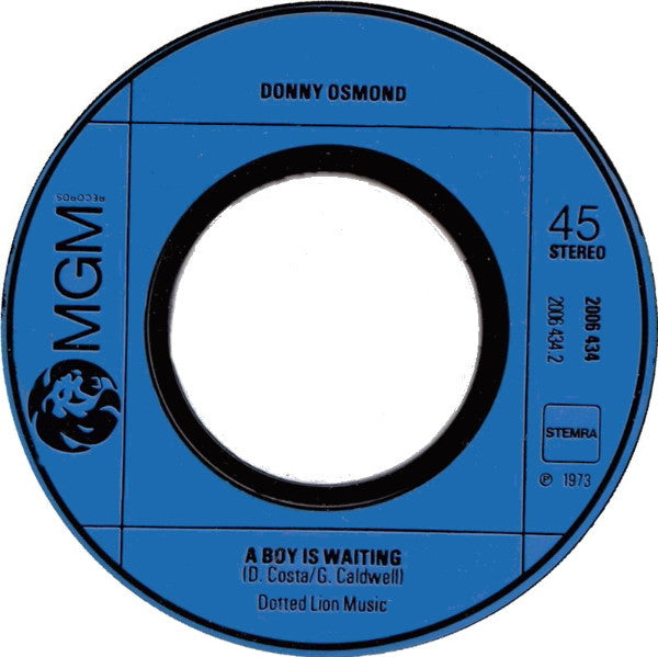 Donny Osmond - Hawaiian Wedding Song 33667 Vinyl Singles Vinyl Very Good (VG) <br> Hoes Good Plus (G+)