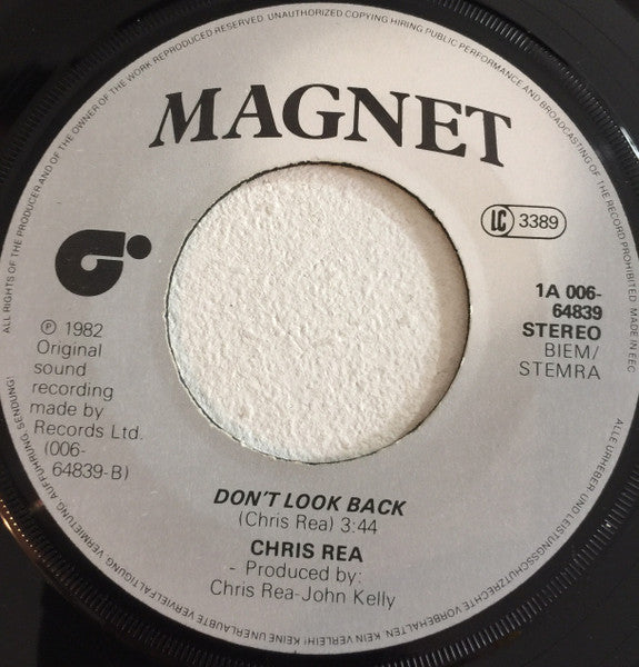 Chris Rea - Every Beat Of My Heart Vinyl Singles Vinyl Very Good (VG) <br> Hoes Good Plus (G+)