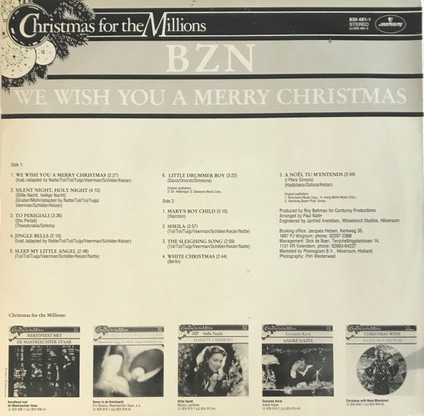 BZN - We Wish You A Merry Christmas (LP) 97-49410