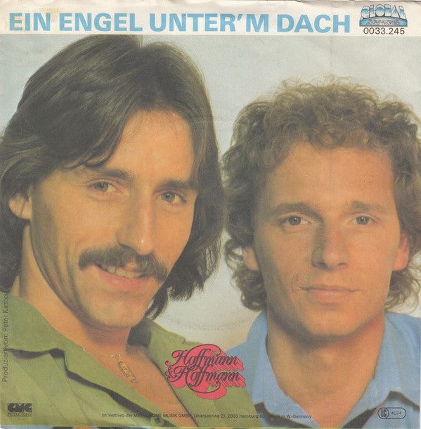 Hoffmann & Hoffmann - Ein Engel Unter'm Dach Vinyl Singles Vinyl (VG) <br> Hoes (G+)