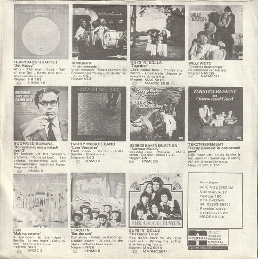 George Baker - Rosita 22863 Vinyl Singles Vinyl Zeer Goed / Hoesje Goed "VINYLSINGLES.NL"