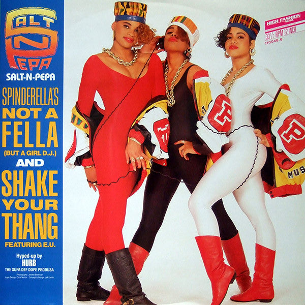 Salt ‘N’ Pepa - Shake Your Thang (It’s Your Thing) (Maxi-Single) Maxi-Singles Vinyl Very Good (VG) <br> Hoes Good Plus (G+)