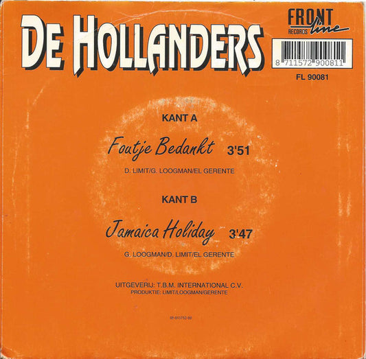 Hollanders - Foutje Bedankt