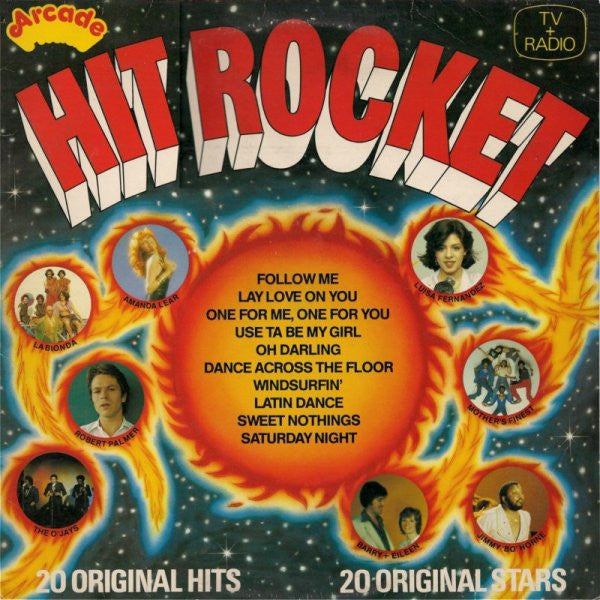 Various - Hit Rocket (LP) Vinyl LP Vinyl Very Good (VG) <br> Hoes Good Plus (G+)