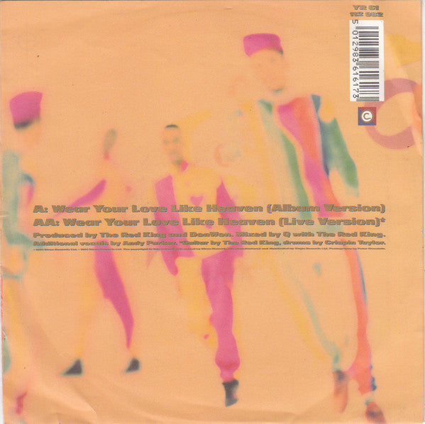 Definition Of Sound - Wear Your Love Like Heaven 20229 Vinyl Singles Vinyl Very Good (VG) <br> Hoes Good Plus (G+)