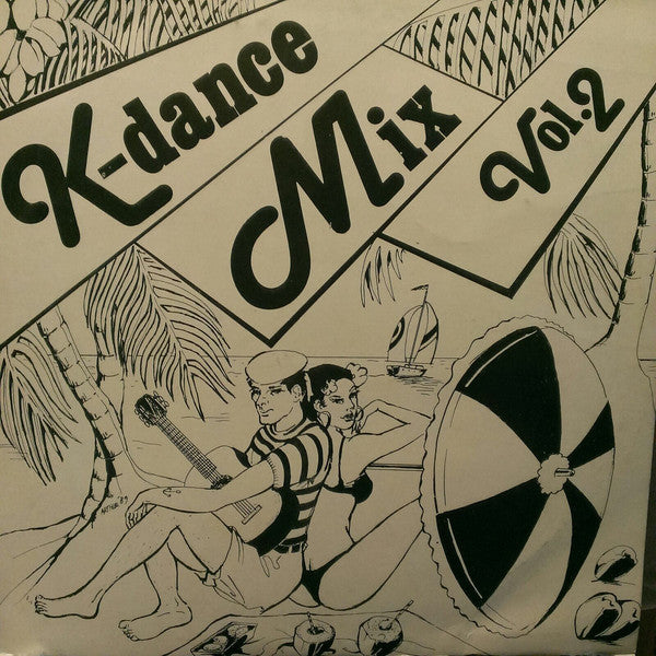 Various - K-Dance Mix Vol. * (LP) Vinyl LP Vinyl Very Good (VG) <br> Hoes Good Plus (G+)