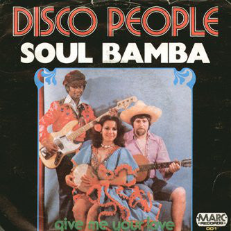 Disco People - Soul Bamba Vinyl Singles Vinyl Very Good (VG) <br> Hoes Good Plus (G+)