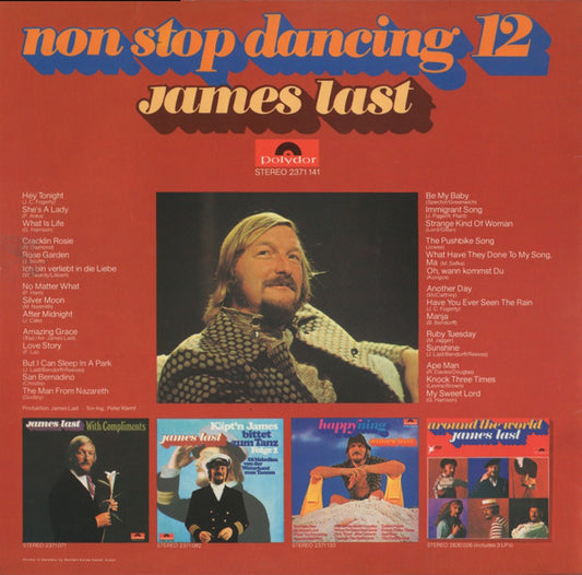 James Last - Non Stop Dancing 12 (LP) Vinyl LP Vinyl Zeer Goed / Hoesje Goed "VINYLSINGLES.NL"