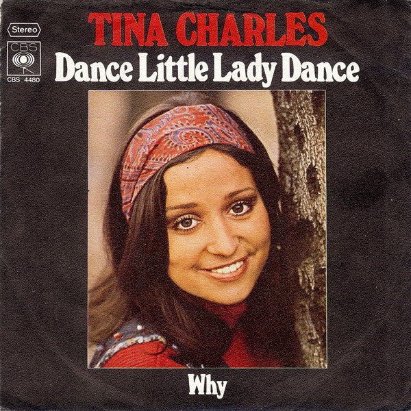Tina Charles - Dance Little Lady Dance Vinyl Singles Vinyl Very Good (VG) <br> Hoes Good Plus (G+)