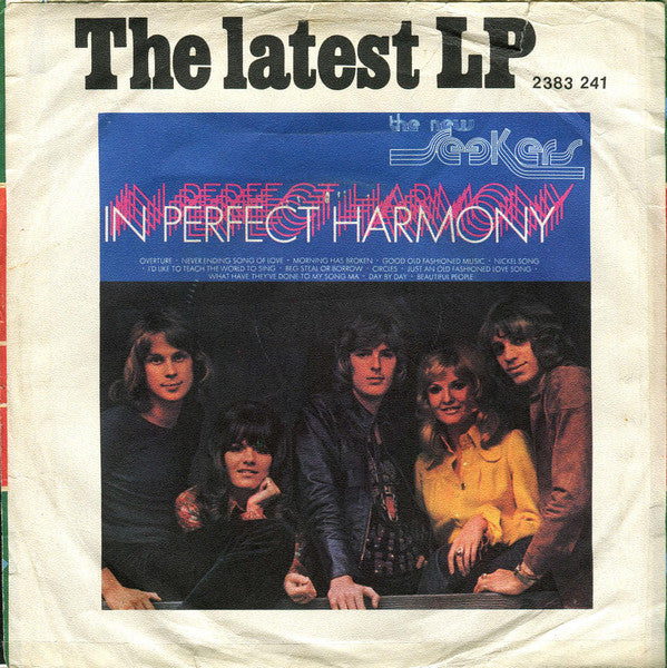 New Seekers - You Won't Find Another Fool Like Me Vinyl Singles Vinyl Very Good (VG) <br> Hoes Good Plus (G+)