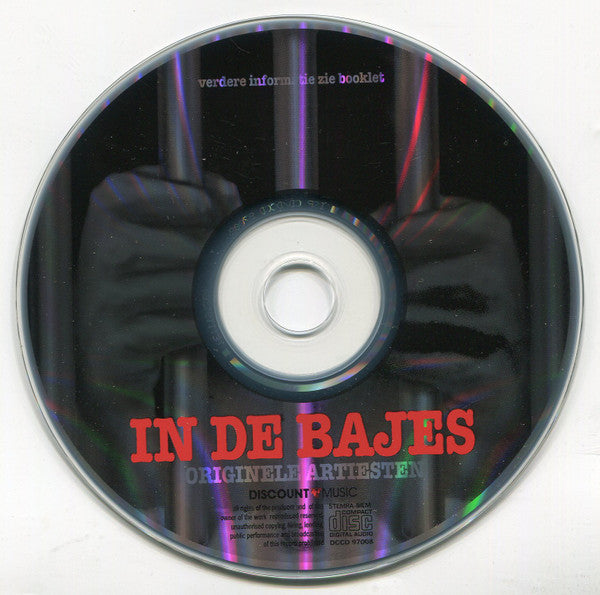 Various - In De Bajes (CD) Compact Disc Vinyl Very Good (VG) <br> Hoes Good Plus (G+)