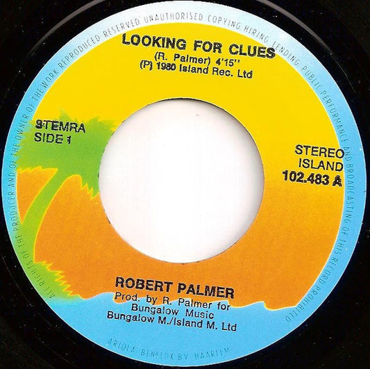 Robert Palmer - Looking For Clues