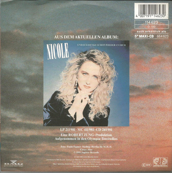 Nicole - Ein Leises Lied Vinyl Singles Vinyl Very Good (VG) <br> Hoes Good Plus (G+)