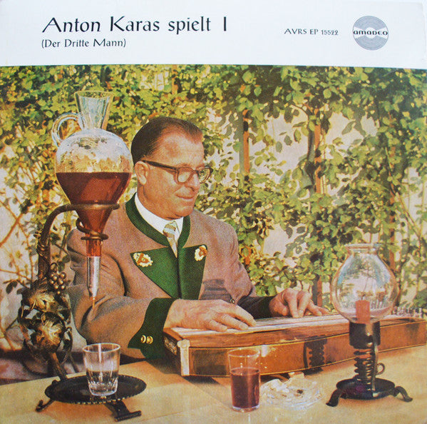 Anton Karas - Anton Karas Spielt I Vinyl Singles EP Vinyl Very Good (VG) <br> Hoes Good Plus (G+)