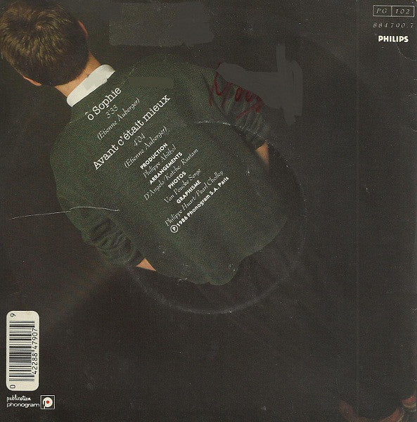 Etienne Auberger - Ô Sophie Vinyl Singles Vinyl Very Good (VG) <br> Hoes Good Plus (G+)
