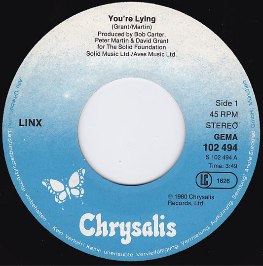 Linx - You're Lying (Part * & *)