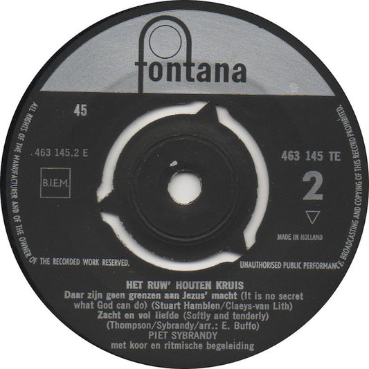 Piet Sybrandy - Het Ruw' Houten Kruis 49795