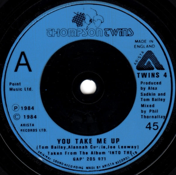 Thompson Twins - You Take Me Up Vinyl Singles