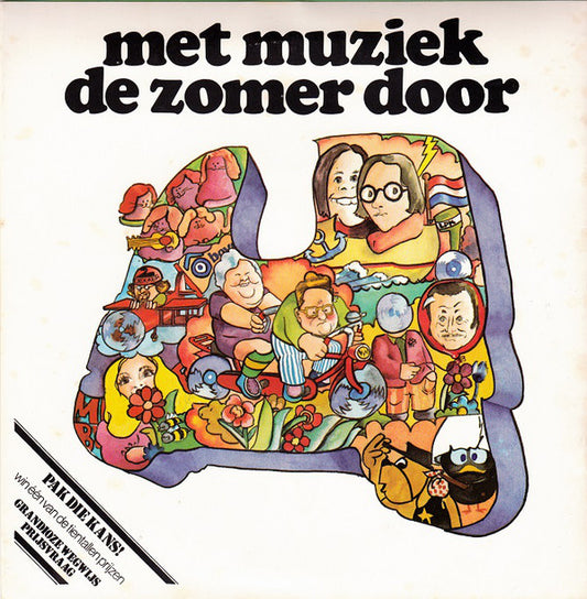 Various - Met Muziek De Zomer Door 43426 Vinyl Singles EP Vinyl Zeer Goed / Hoesje Goed "VINYLSINGLES.NL"