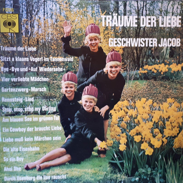 Geschwister Jacob - Träume Der Liebe (LP) Vinyl LP Vinyl Very Good (VG) <br> Hoes Good Plus (G+)