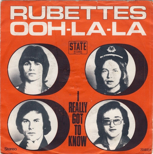 Rubettes - Ooh-La-La Vinyl Singles Vinyl Very Good (VG) <br> Hoes Good Plus (G+)