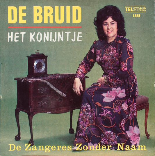 Zangeres Zonder Naam - De Bruid 22545 Vinyl Singles Vinyl Zeer Goed / Hoesje Goed "VINYLSINGLES.NL"