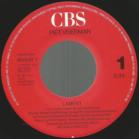 Piet Veerman - Lament