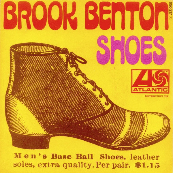 Brook Benton - Shoes Vinyl Singles Vinyl Very Good (VG) <br> Hoes Good Plus (G+)