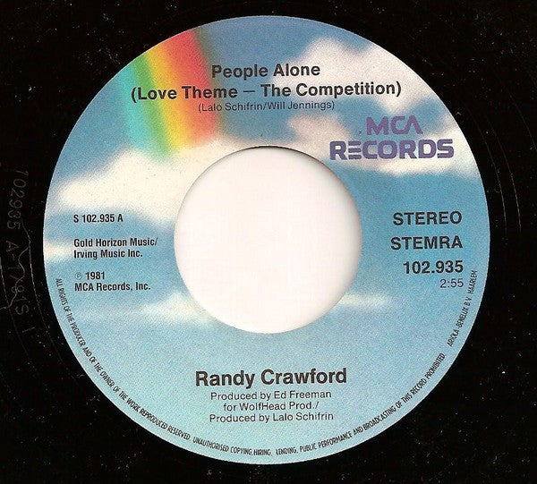 Randy Crawford - People Alone 30434 Vinyl Singles